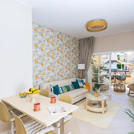 Apartmán Amazing Renovated Pool View Apt, Aircon, 2 Min To Fanabe Costa Adeje (Tenerife)